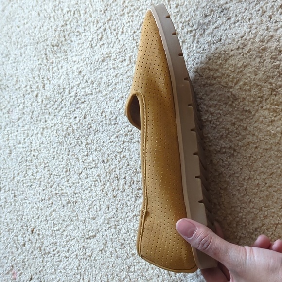 Cliffs by White Mountain Mustard Yellow Slip On Loafers - Picture 6 of 13